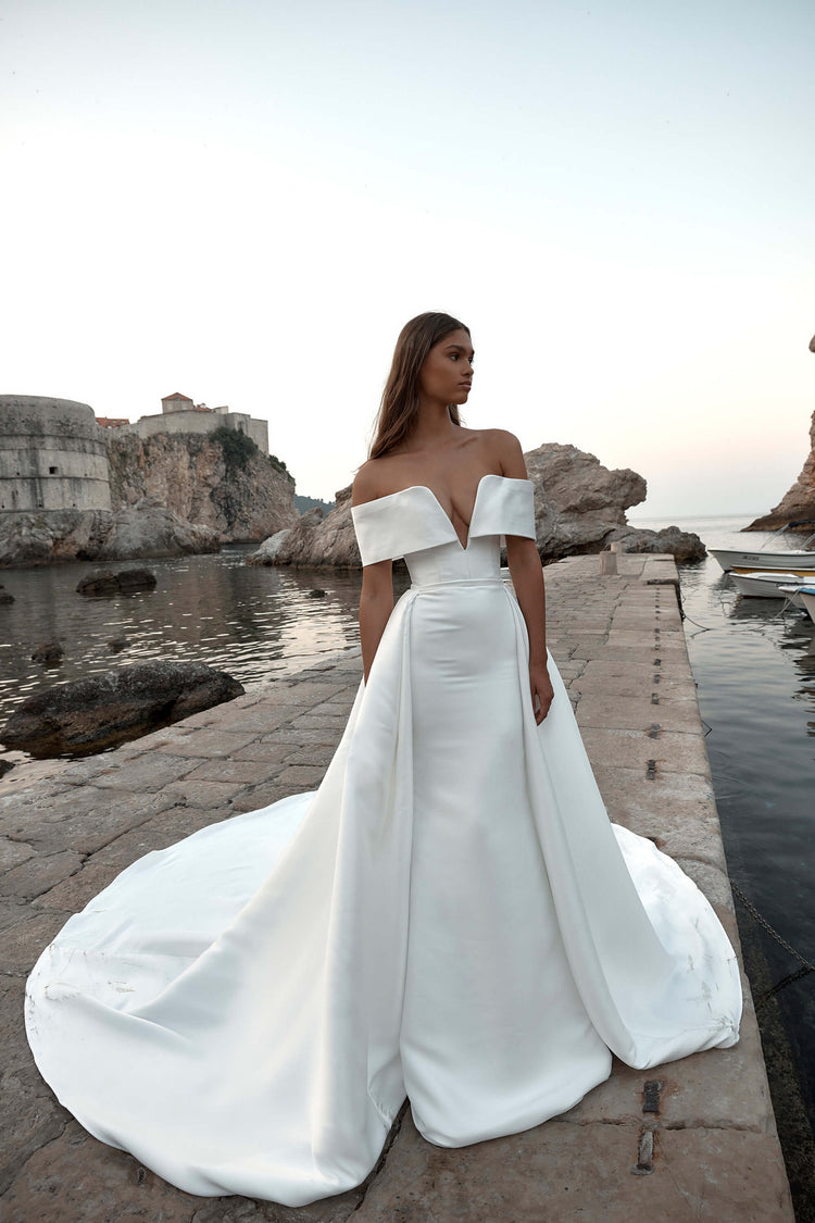 Overskirts & Capes at Sunday's Bride