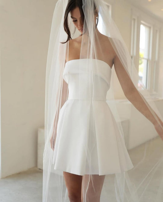 Mariana Hardwick Bridal ‘Georgie’ Mini Wedding Dress